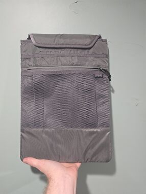 Patagonia Refugio Padded Laptop Sleeve Case Up To 15" Gray Mesh Pocket Outdoor
